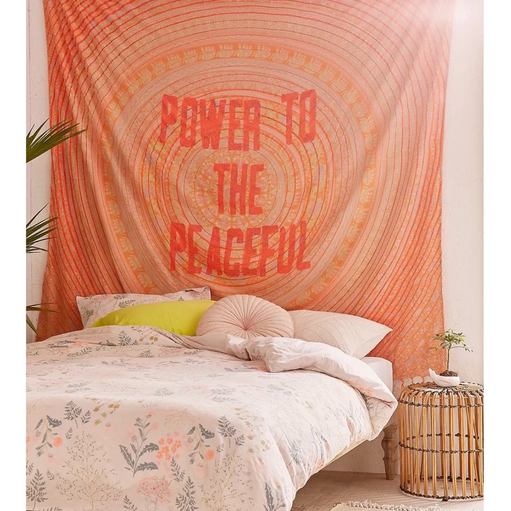 Vibrant UO Tapestry Wall Decor